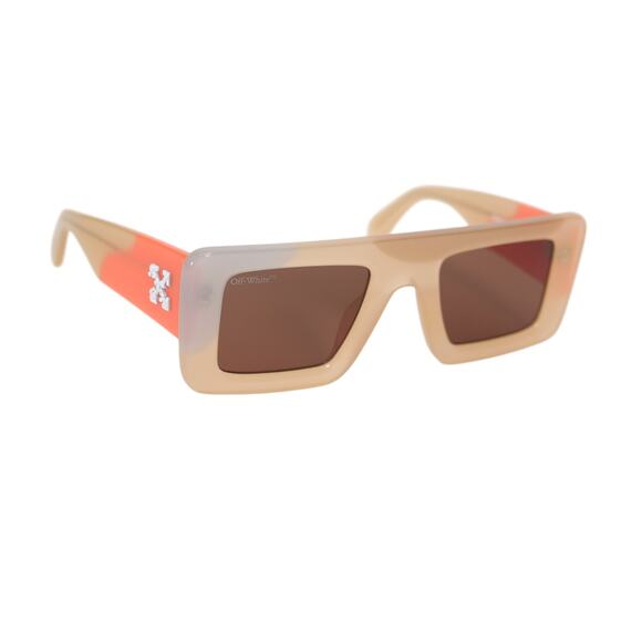 Off-White Accessories - Off-White SEATTLE Square Sunglasses - Multicolor Sand - NWT